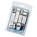 My Perfect Dreams Adjustable Bed Fitted Sheet Straps Fasteners Suspenders Clips Grippers Set of 4 - White