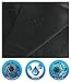 Home Queen Shower Curtain, Heavy Duty Liner, Bathroom Curtain Liner, 72 W x 72 L Inches, Black