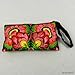 BTP! HMONG Wristlet Clutch Hill Tribe Ethnic Embroidered Bag Hippie Boho Hobo Red Floral Large HMW2