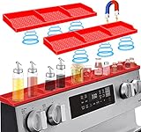 Stove Top for Shelf Silicone,30 Inch Magnetic Over