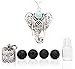 Vilu Essentials Gorgeous Eternal Elephant Aromatherapy Necklace 2 Piece Diffuser Locket Bottle Kit