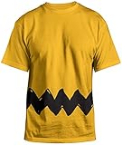 Peanuts - Charlie Brown Costume Tee T-Shirt Size M