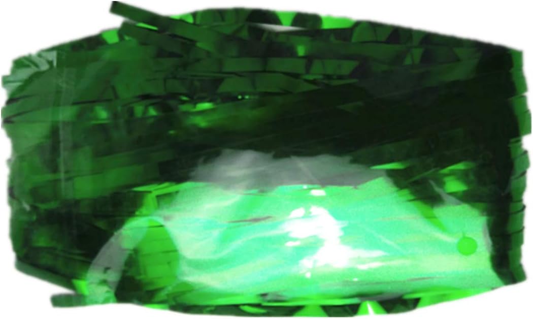 Tinsel Foil Fringe Curtains Backdrop Door Window Curtain Party Photography Decoration,Green