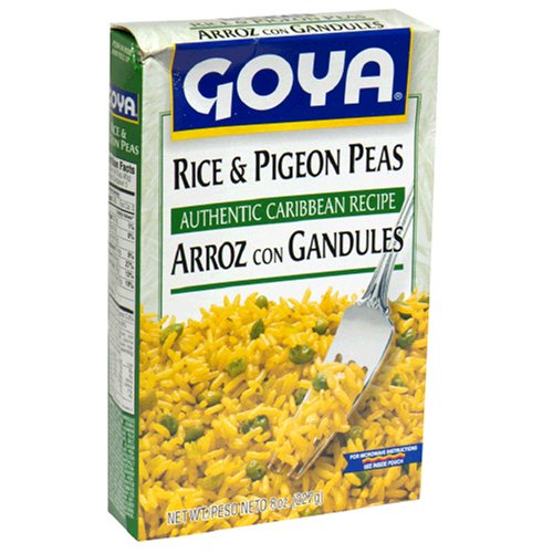 Goya Rice&pigeon peas - authenitc caribbean recipe (041331026611)