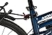 Montague Navigator 27 Speed, Folding Hybrid commuter Bike, 700c Custom drawn 7005 Series Aluminum with DirectConnect System Midnight Blue 21 Inches-New Model