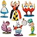 Disney Alice in Wonderland Figure Play Set -- 6-Pc. (200647) - Glittered units
