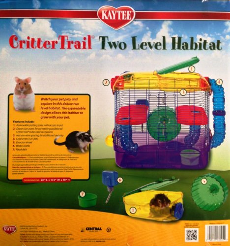 Kaytee CritterTrail 2-Level Habitat