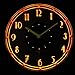 ADVPRO cnc2012-y Vintage Design Illuminated Edge Lit Bar Beer Neon Sign Wall Clock with LED Night Light