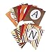 FENICAL THANKSGIVE Paper Banner Hanging Garland Banner Thanksgiving Party Decoration with Black Silk Ribbon