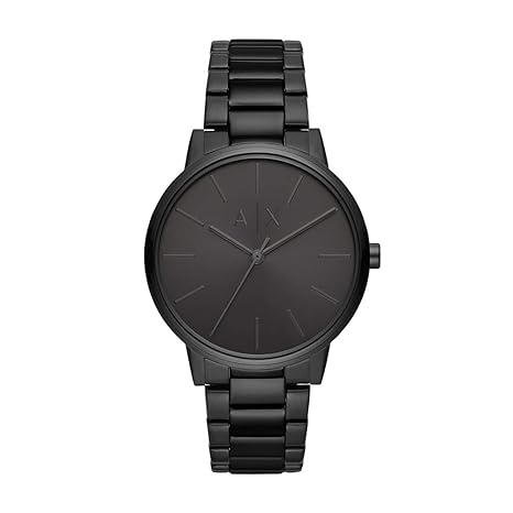 Cayde Analog Black Dial Mens Watch - AX2701