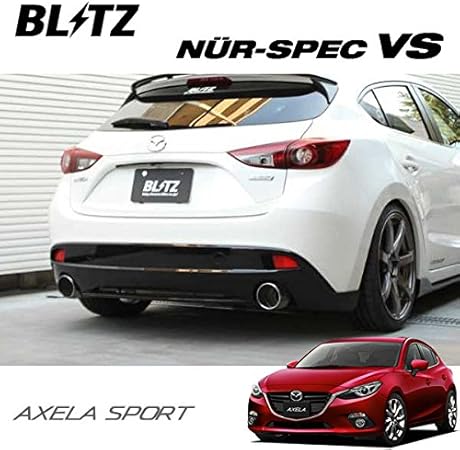 Amazon Blitz ブリッツ マフラー ニュルスペック Vs アクセラスポーツ Bm2fs 14 01 グレードxd専用 マフラー 車 バイク