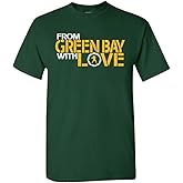 from Green Bay with Love - Men's T-Shirt for Football Fans