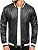 Herren Lederjacke Vintage Look | Bikerjacke Aus Kunstleder | Slim Fit | Motorrad & Freizeit