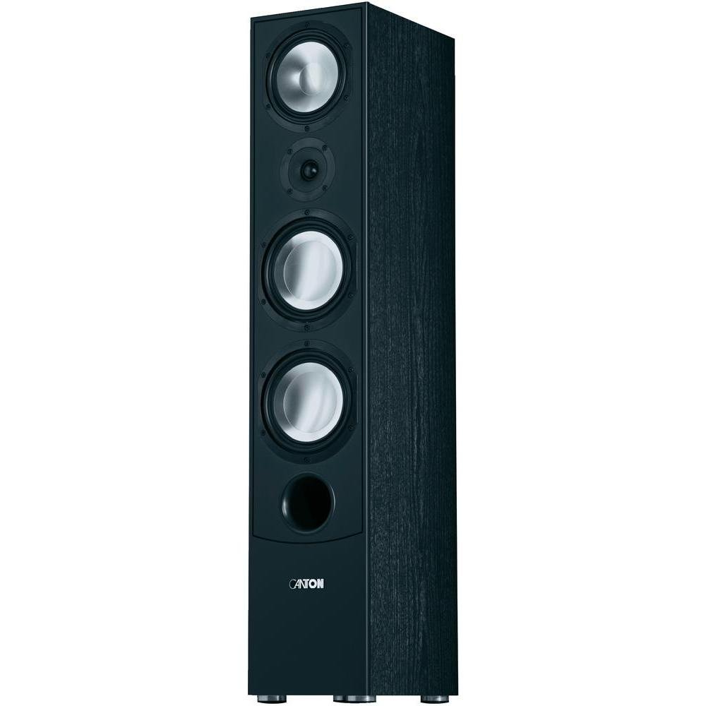Canton GLE 490 Floorstanding Speaker (one piece) - Black