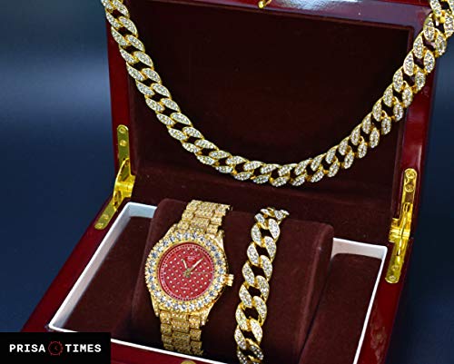 1 Plated+Trendy+Bling+Necklace+Bracelet