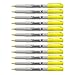 SHARPIE Permanent Markers, Ultra Fine Point (Supersonic Yellow)