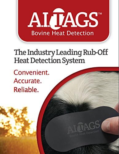 AI Tags Adhesive Heat Detection System - 50 Pack