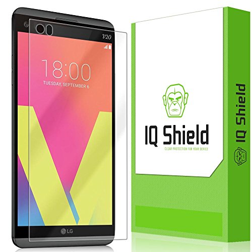 Lg v20 screen protector, iq shield liquidskin full cove…