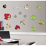 RoomMates RMK1794SCS Angry Birds Peel and Stick Wall Decals