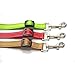 3 Way Dog Leash Reflective Adjustable Coupler No Tangle Detachable 3 in 1 Multiple Dog Leash with Soft Padded Handle for 1 2 3 Dog Pet Cat Puppy Walking Training (3 Way Multi-Color)