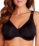 Lilyette by Bali Women's Endless Smooth Minimizer Underwire Bra, Black Tonal, 38DDD