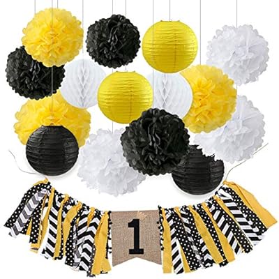 Bumble Bee Decorations Sweet Honey Bee 1st Birthday Decorations 1