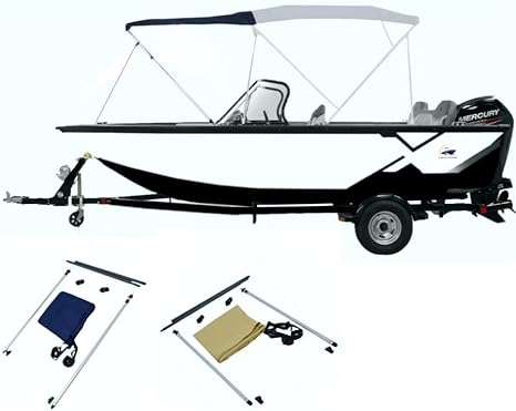 Carvid Marine Kit de Extensión para Toldo Bimini. Colores Azul Navy y Beige.: Amazon.es: Deportes y aire libre