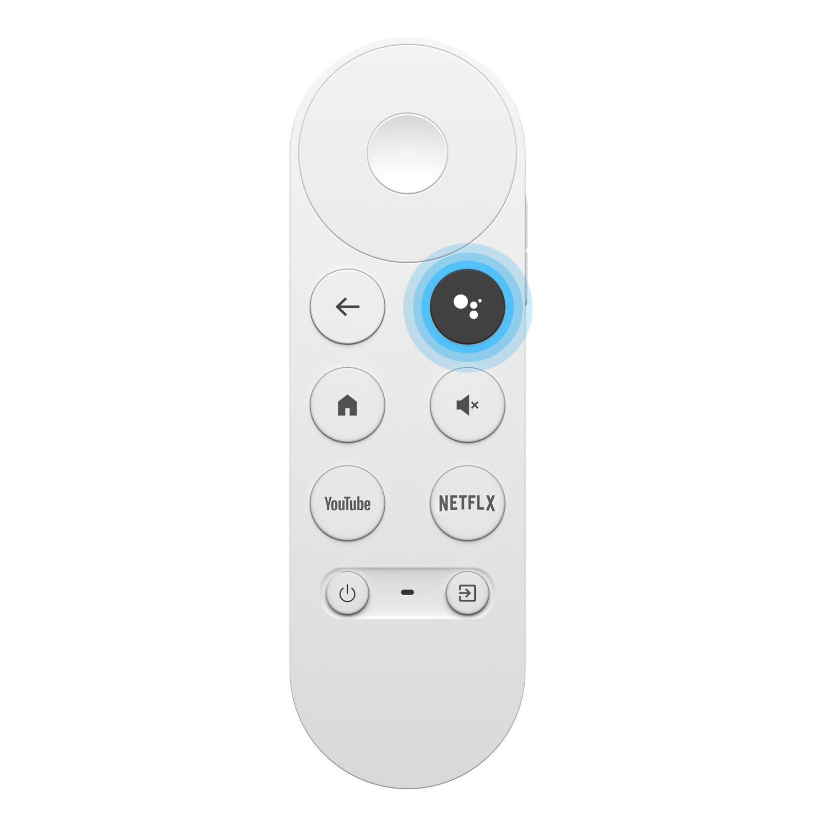 Replacement Chromecast Remote Control for Google Chromecast 4K Snow Streaming Media Player, Chromecast Remote for Google TV HD/4K(Voice Remote Control)