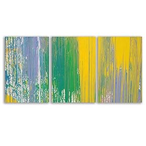 3 Plane Color Block Abstract Art for Living...