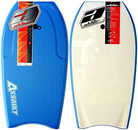 Alder Assault 42" Bodyboard - EPS Core, Crescent Tail, 60/40 Rail and HDPE Slick
