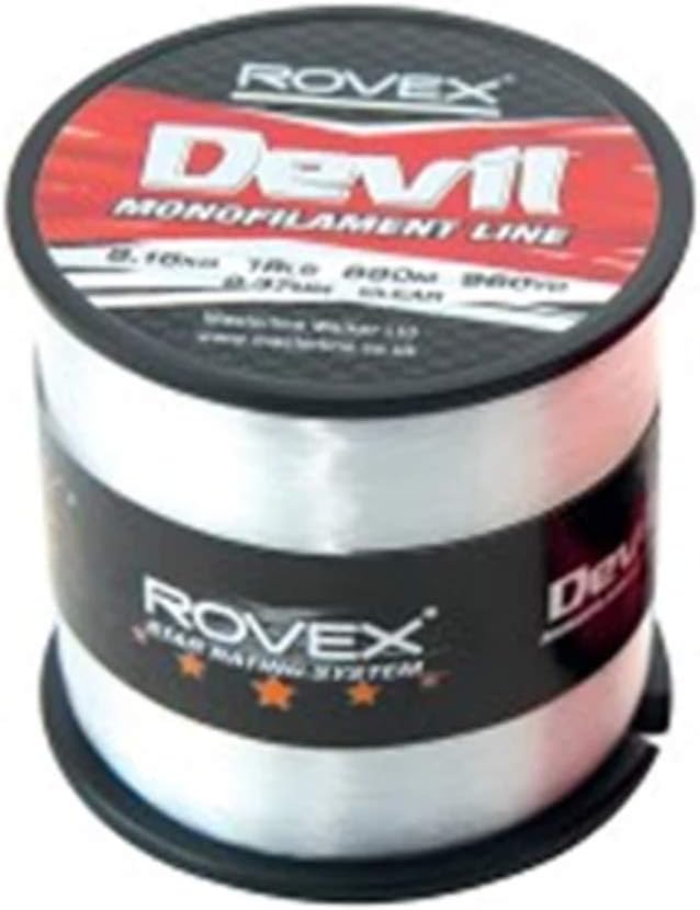 Monofilament Fishing Line - 18lb - 1005m / 1100yd - Clear by Rovex Devil