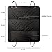 Pawesome The Original Car Seat Cover for Pets, Dogs & Cats - Best Backseat Rear Hammock Style Padded Bench Protector for Cars Trucks & Vans - Waterproof, Black, Polyester, 54