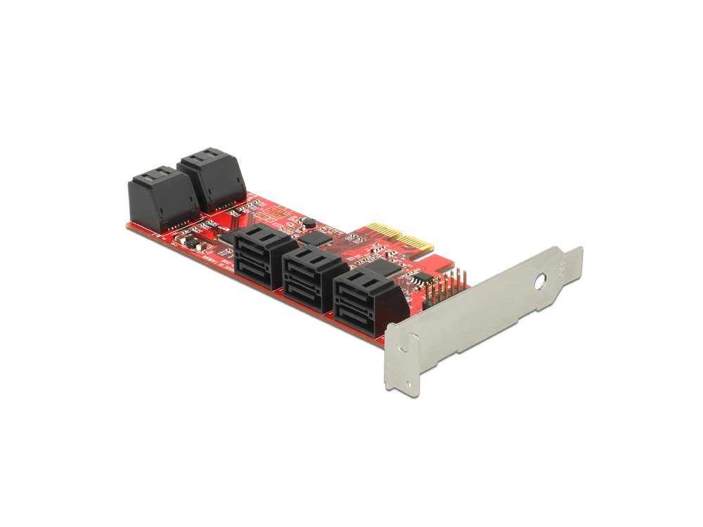 DeLock 89384 Card to Internal SATA Ports Adapter PCIe, SATA 6Gb/s