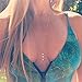 Body Chain Zerowin Alloy Crystal-liked Multilayer Cross Chain Swimsuit Bikini Belts for womens summer beach swmming