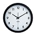 HIPPIH Large Indoor Wall Clock - 12 Inch Non-Ticking & Silent Decorative Clocks for Office/Kitchen/Bedroom/Living Room