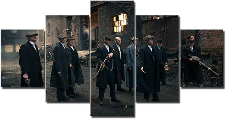 HD Painting Peaky Blinders Canvas Wall Art Movie Poster Picture Home Decoration-30x40cmx2-30x60cmx2-30x80cm No Frame