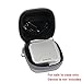 Hermitshell Hard Travel Silver Case for NEUMA Clip-On Tuner (Only Case)