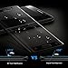 Galaxy S7 Edge Screen Protector, Capshi S7 Edge Tempered Glass Full Coverage 3D Curved High Definition Ultra Clear Film Anti-Bubble Screen Protector for Samsung Galaxy S7 Edge (Black)