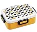 Sanrio Gudetama Egg Bento Box Container (650ml) - Cute Lunch Carrier with Secure 4-Point Locking Lid - Authentic Japanese Design - Durable, Microwave and Dishwasher Safe