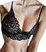Sexy Women Lace Bralette Bralet Bra Bustier Crop Top Cami Unpadded Tank Tops (S, Black 1)