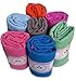 Clever Yoga Towels for Hot Yoga Non Slip - Microfiber Mat Towel, Hand Towel or Towel Sets - Super Sweat Absorbent Soft Micro Fiber Perfect for Bikram
