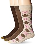 Gold Toe Men's Classic Argyle 3-Pack Sock Sock