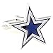 LBFEEL Mens Blue Five Star Cufflinks for Men with a Gift Box