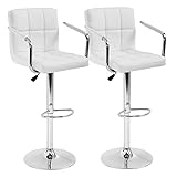 BestOffice Bar Stools Set of 2 Modern Bar Stool