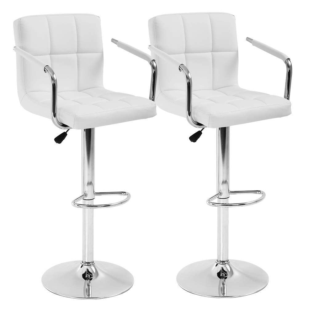 BestOffice Bar Stools Set of 2 Modern Bar Stool