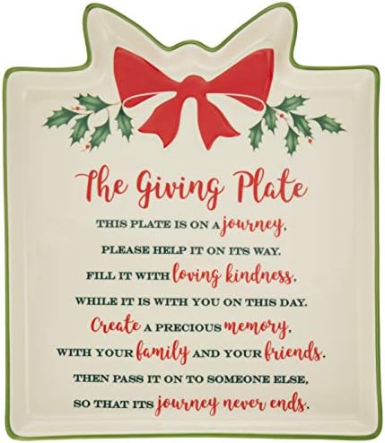Lenox Holiday Gift Giving Plate