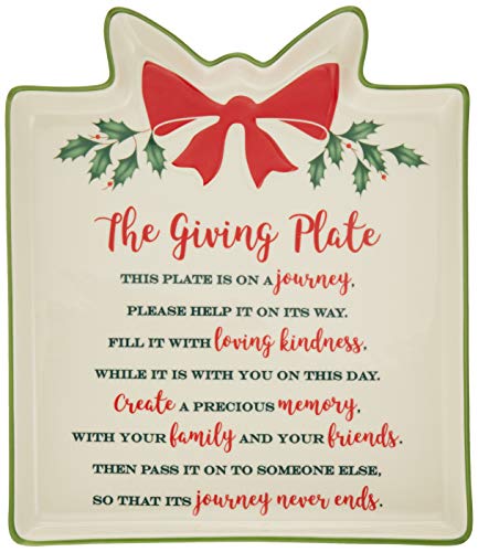Lenox 879353 Hosting The Holidays Plate, Multicolor