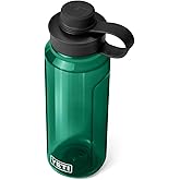 YETI Yonder Water Bottle with Yonder Tether Cap, Lightweight, Leakproof and BPA-Free