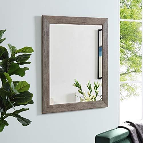 Naomi Home Rustic Wall Mirror Natural