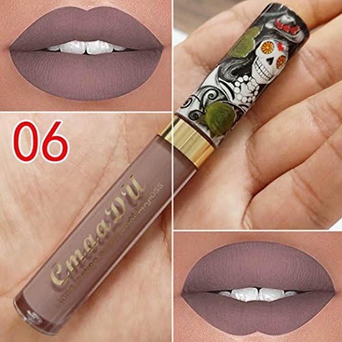 Meflying Waterproof Long Lasting Durable Matte Liquid Lipstick Beauty Lip Gloss, Sexy Moisturizing Lipstick Lip Gloss, Fashionable Colors Lipsticks
